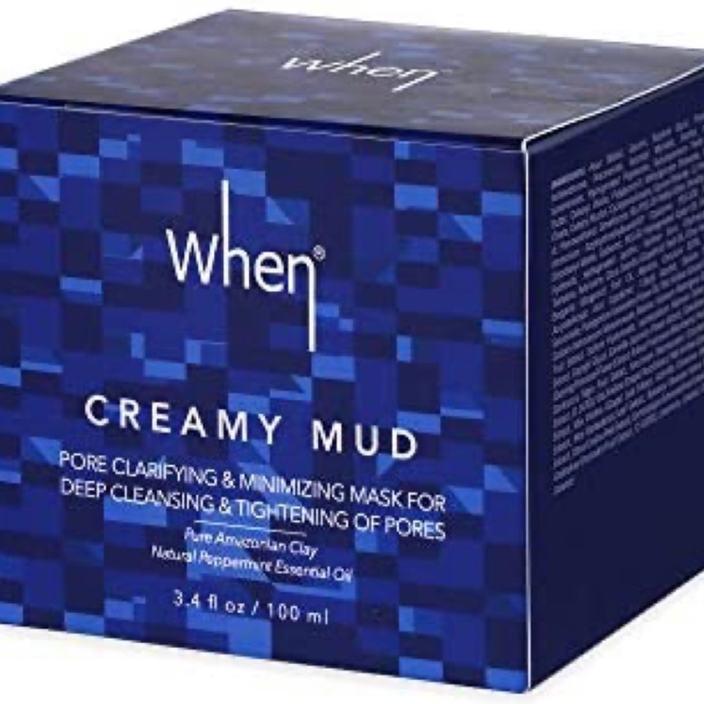 When Creamy Mud Mask